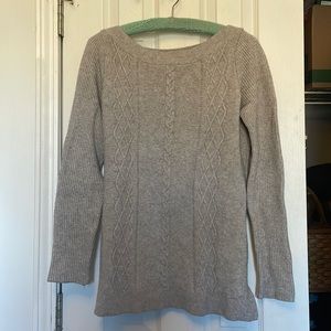 Oatmeal sweater